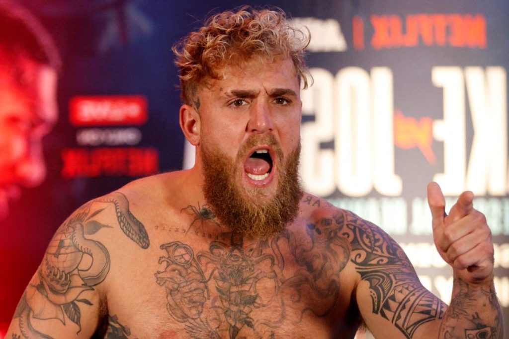 jake paul provoque une légende de l'ufc